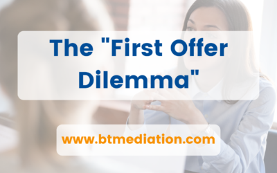 The “First Offer Dilemma”